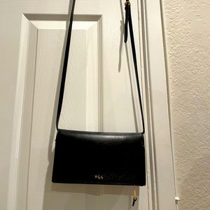 Ralph Lauren | Black Crossbody Wallet / Purse